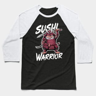 Sushi Warrior Baseball T-Shirt